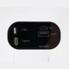 100W 4-in-1 Super Fast Car Charger Retractable USB-C Adapter for iPhone